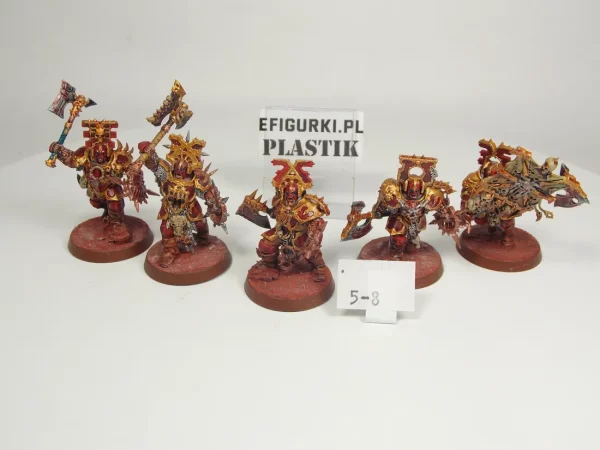 Blood Warriors Khorne AOS. 5-8