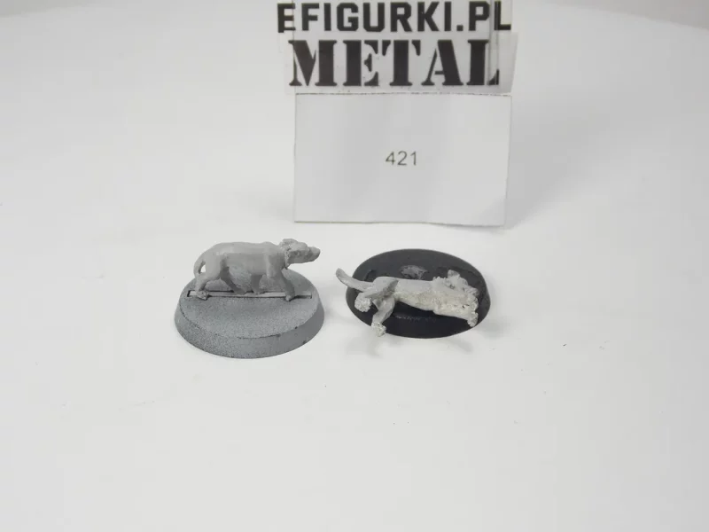 Magot Psy metal oryginalne. 421