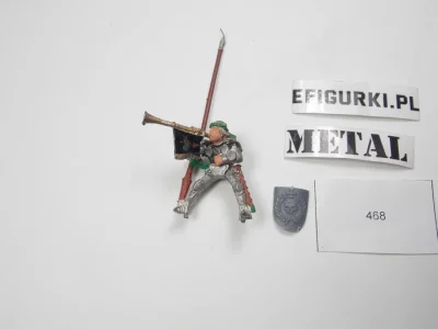 Knight Errant Trumper Bretonnia. Metal 468