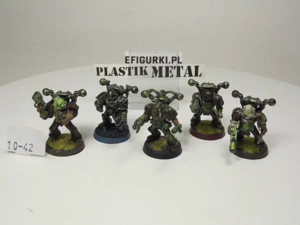 Plague Marines Metal Nurgle. x5 10-42