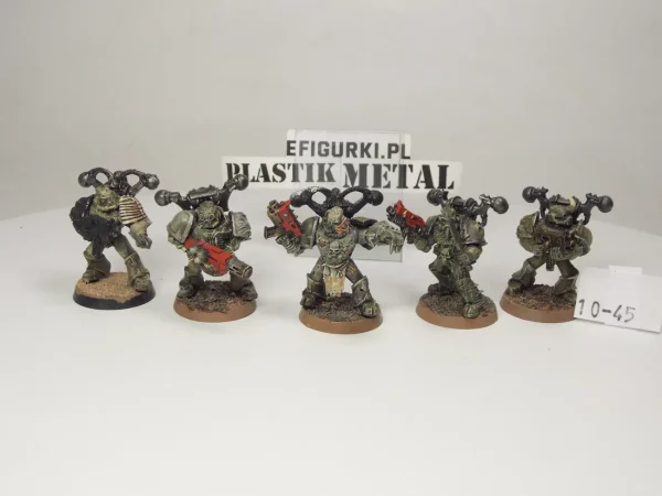 Plague Marines Metal Nurgle. x5 10-44