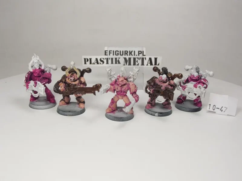 Emperor Children Noise Marines. Chaos Space Marine Metal 10-47