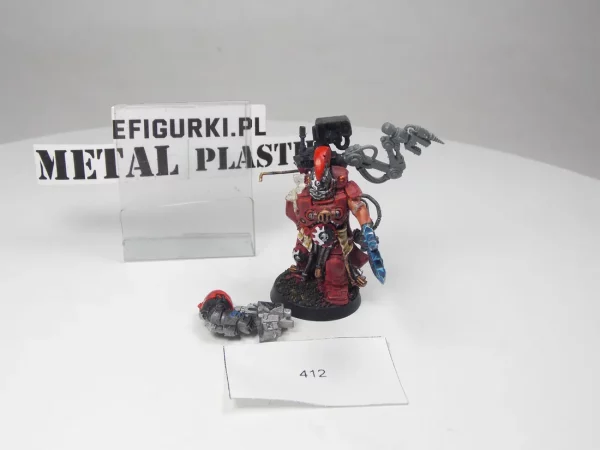 Space Marines Techmarine Metal-plastik. 412