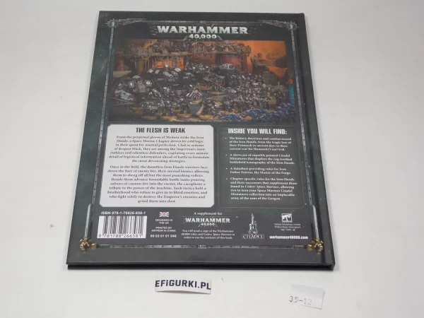 Iron hands rulebook codex. 35-12