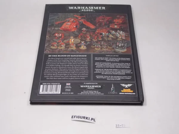 Blood Angels codex rulebook. 35-15