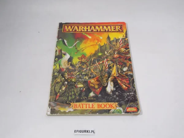 Podręcznik Główny Warhammer fantasy. Kompletnny, tylna okładka porwana 36-30