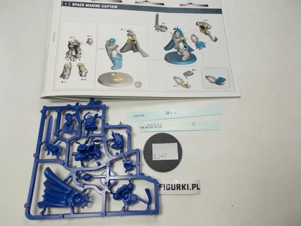 Sapce Marines Captain Gravis armour. Dark imperium $6-5