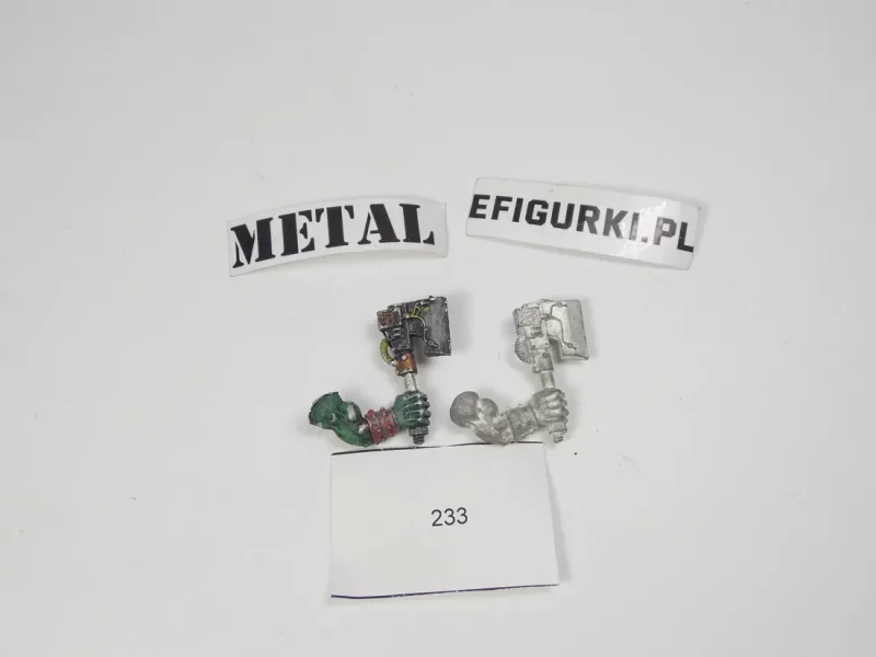 Orc Ork Nobz Classic. Metal bits. 233