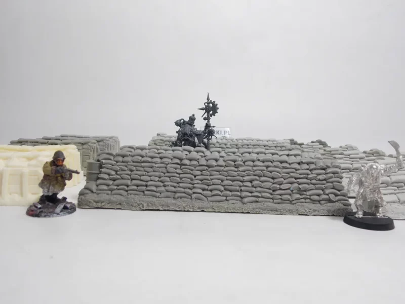 Okopy Żywica Bolt Action. Warhammer 32.65
