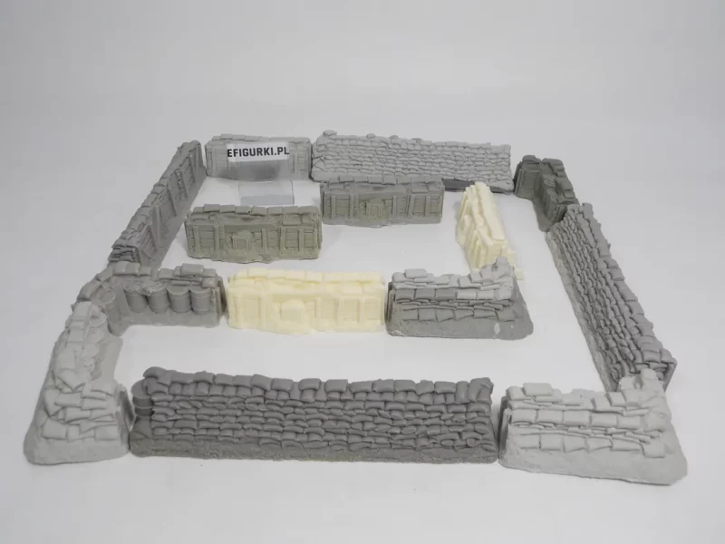 Okopy Żywica Bolt Action. Warhammer 32.65