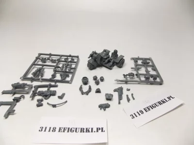 Attack Bike Space Marines. Dark Angles. 3118-9