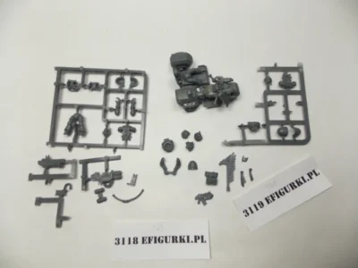 Attack Bike Space Marines. Dark Angles. 3118-9