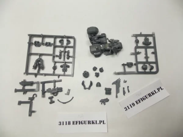 Attack Bike Space Marines. Dark Angles. 3118-9