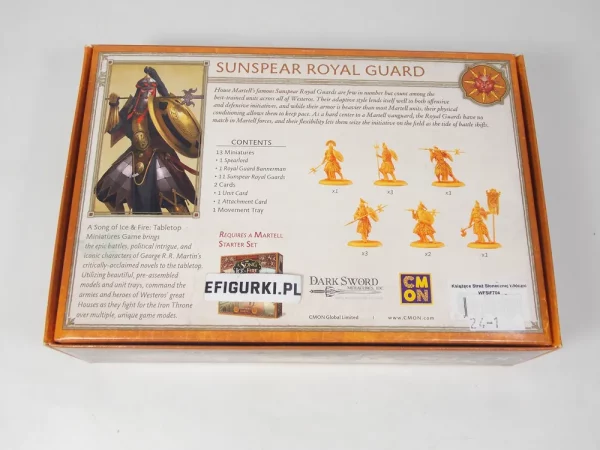 Sunspear Royal Guard Martell. Asoiaf 24-1