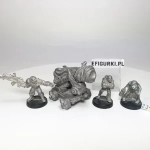 Warzone Dark Legion Unholy Carronade + Crew Figures 23-29