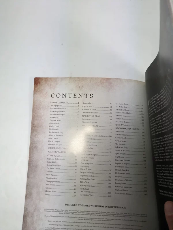 Warcry Core book Rulebook. Księga zasad 35-31
