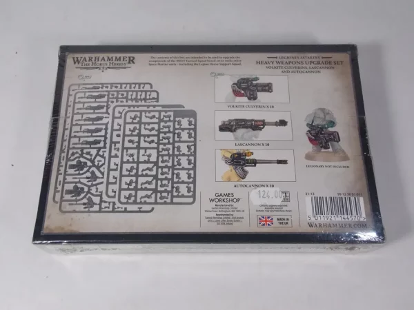 Heavy Weapons Upgrade Set - Volkite Culverins,Lascannons, and Autocannons 30-73