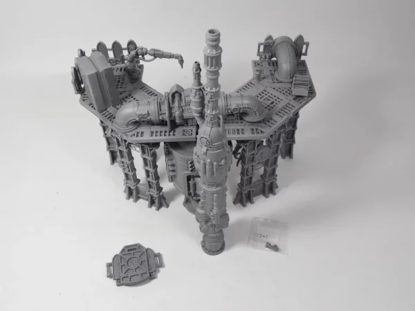 Sector Mechanicus Sacristan Forgeshrine. Makieta 15-1