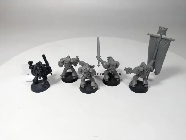Space Marines Command Squad. 8-17