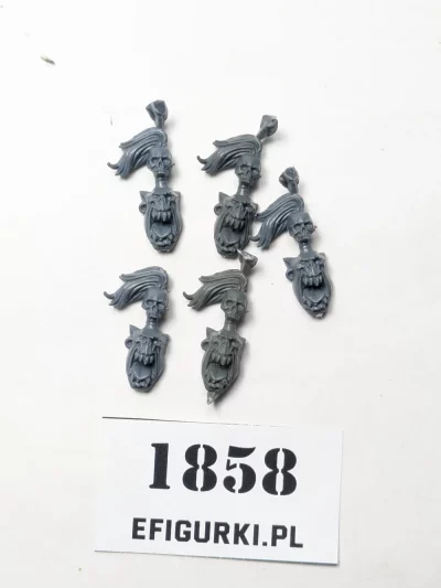 Głowy Orki Orc . Bitsy 1858