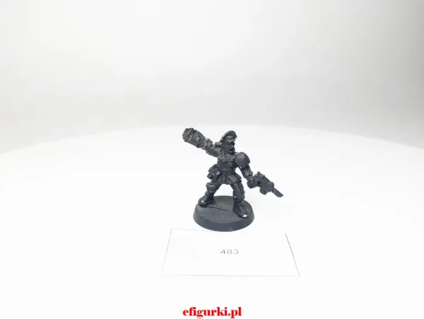 Imperial Guard commissar Metal. 483