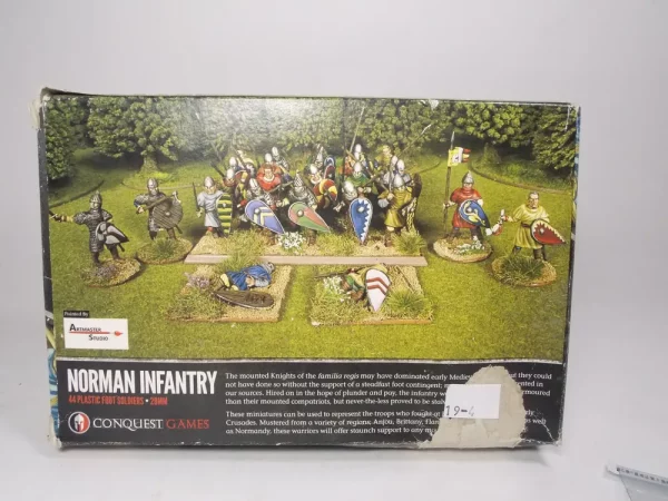 Norman Infantry Conquest Games. 19-4