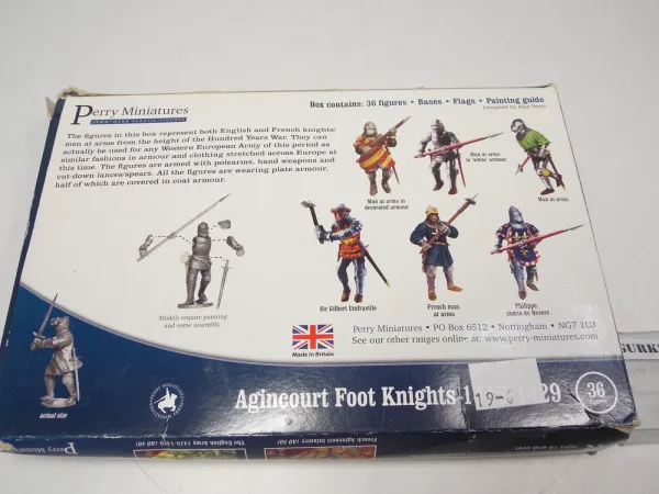 Perry Miniatures Ancient Foot Knights. 1415-29 19-6