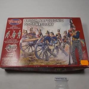 British Napoleonic foot Artillery. Victrix 19-7