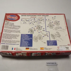 British Napoleonic foot Artillery. Victrix 19-7