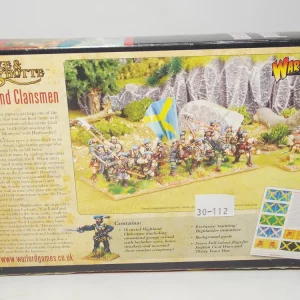 Highland Clasmen Pike Shotte Warlord games. 30-112