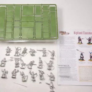Highland Clasmen Pike Shotte Warlord games. 30-112