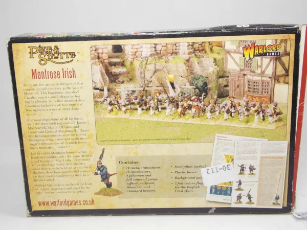 Montrose Irish Pike Shotte Warlord games. 30-113