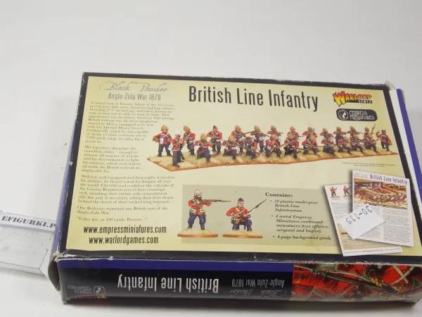 British Line Infantry Warlord. Games 30-115