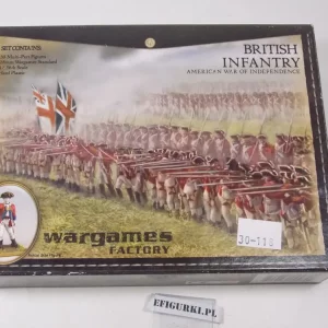 British Infantry America War. Wargames Factory. 30-118