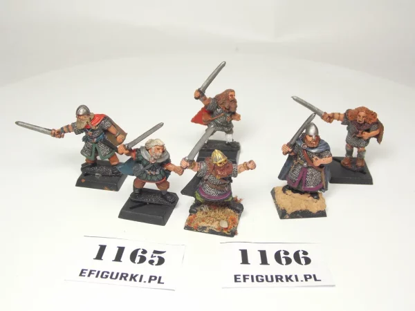 Viking Characters Wargames Foundry. METAL 1165-6