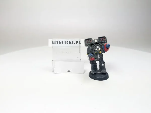 Space Marines terminator Metal. targeter/missle 443