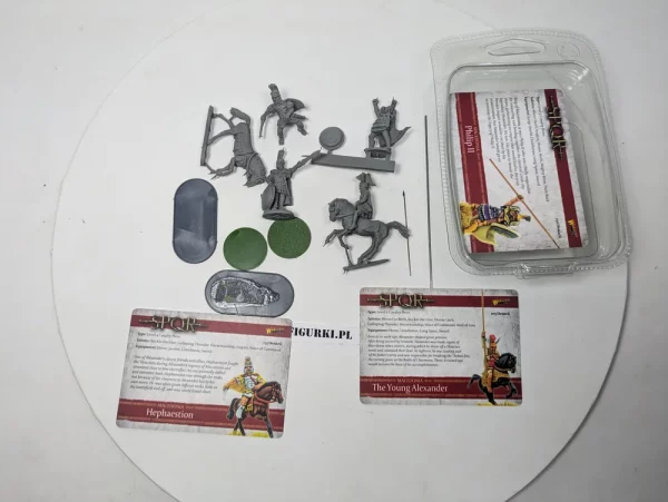 Macedonian Heroes. lt 32-79 SPQR/HAIL CESAR