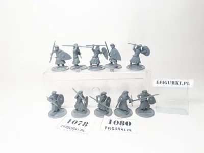 Arab Spearmen x10 GBP. SAGA 1078-80