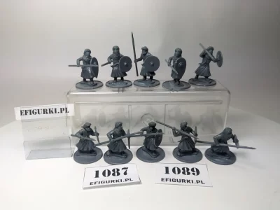 Arab Spearmen x10 GBP. SAGA 1087-9