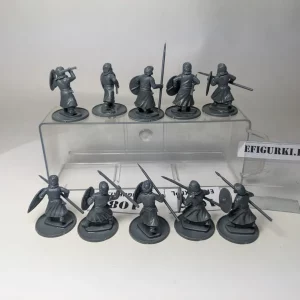 Arab Spearmen x10 GBP. SAGA 1087-9