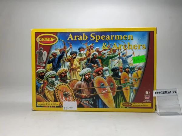 Arab Spearmen Archers. 30 szt 32-99
