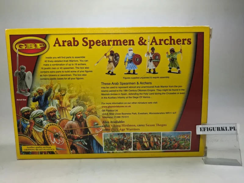 Arab Spearmen Archers. 32-99
