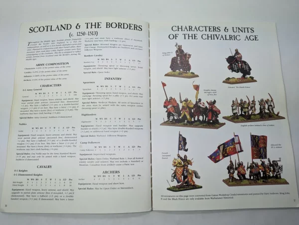 Armies of Chivalry Warhammer Historical.