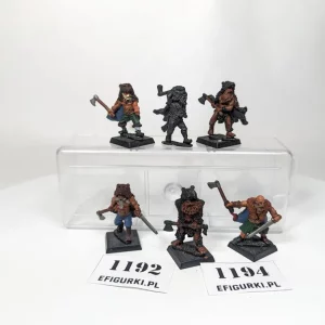 Viking Warriors Bererk Wargames Foundry. METAL 1192-4
