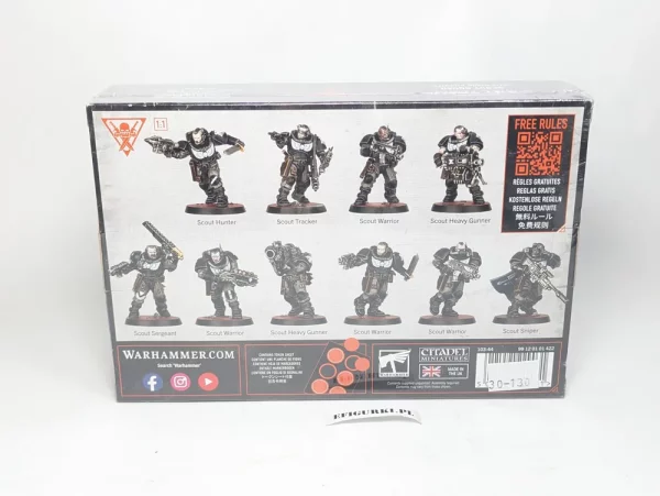 Scout Squad Space Marines kill Team. 30-130