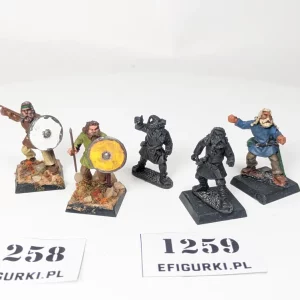 Viking Warriors Włócznie Wargames Foundry. METAL 1258-9