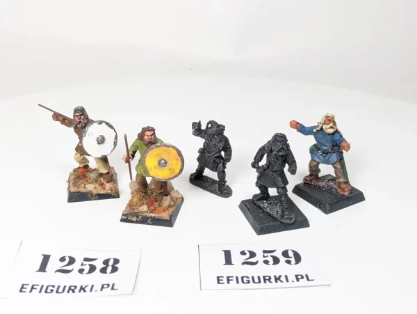 Viking Warriors Włócznie Wargames Foundry. METAL 1258-9