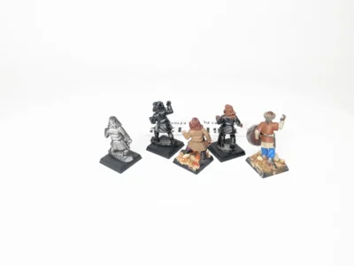 Viking Warriors Włócznie Wargames Foundry. METAL 1261-2
