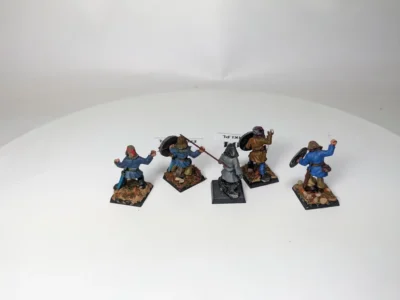 Viking Warriors Włócznie Wargames Foundry. METAL 1264-5