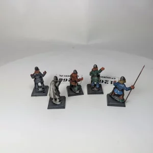 Viking Warriors Włócznie Wargames Foundry. METAL 1267-8